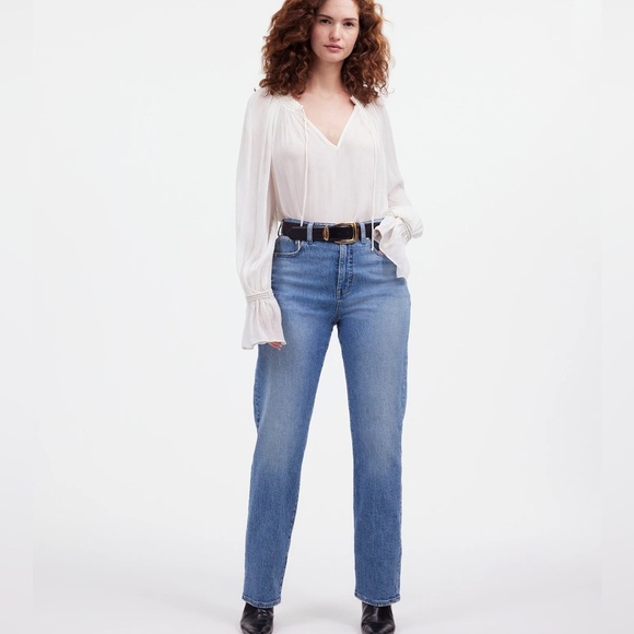 Madewell NWOT The Curvy '90s Straight Jean Size 23 - Picture 1 of 7